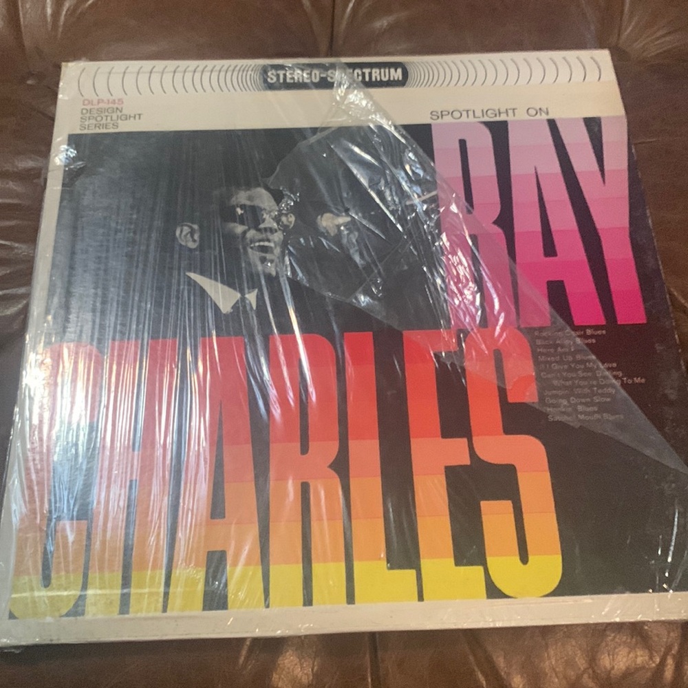 Ray Charles Vinyl Album Spotlight On